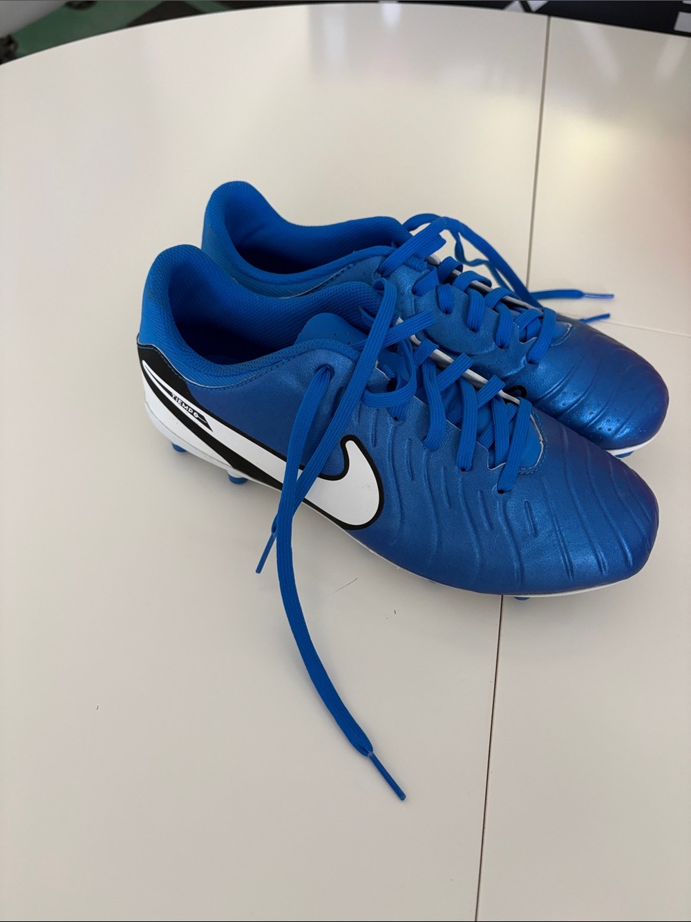Nike Junior Legend 10 Academy Blue Soccer Cleats